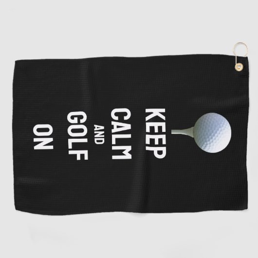 オーダーメイドのゴルフタオルでゴルフ用品をグレードアップ ゴルフタオル (横)