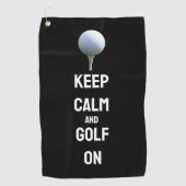 オーダーメイドのゴルフタオルでゴルフ用品をグレードアップ ゴルフタオル (正面)