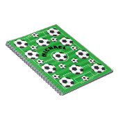 オーダーメイドのサッカー場 ノートブック (右側)