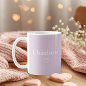 オーダーメイドのシンプルな名入れマグカップ コーヒーマグカップ