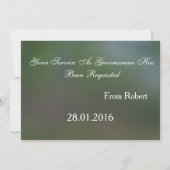 オーダーメイドのスーツを着て、僕の結婚式で副男になってくれる？ 招待状 (裏面)