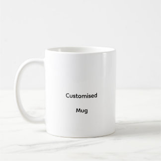 オーダーメイドのツートン・マグカップ 450ml コーヒーマグカップ