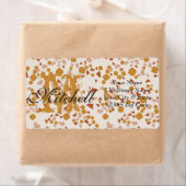 オーダーメイドのテラッツォ 配送先住所ラベル ラベル (インサイチュ)