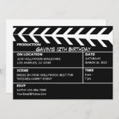 オーダーメイドのハリウッド・ウォーク・オブ・フェイム招待状 招待状 (正面/裏面)