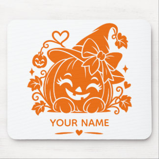 オーダーメイドのハロウィン パンプキンマウスパッド マウスパッド