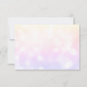 オーダーメイドのバチェロレッテパーティーカード サンキューカード (裏面)