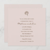 オーダーメイドのバラの招待状 招待状 (正面/裏面)