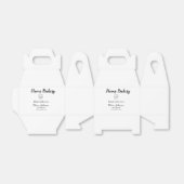 オーダーメイドのパン屋さん　テキスト名をカスタマイズ フェイバーボックス (折り畳みなし)