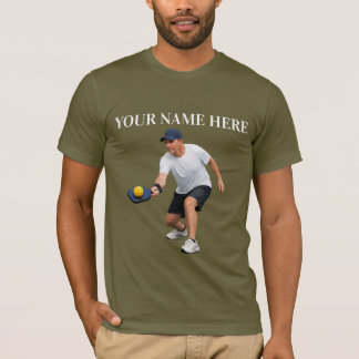 オーダーメイドのピックルボールデザイン Tシャツ