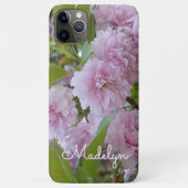 オーダーメイドのピンクの春の桜の木の写真 Case-Mate iPhoneケース (裏面)