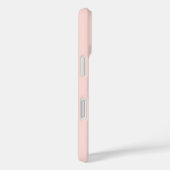 オーダーメイドのピンクの犬の写真と名前 Case-Mate iPhoneケース (裏面 / 右)