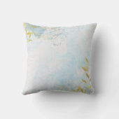 オーダーメイドのファーストホーリーコミュニオン かわいい黒髪の女の子 クッション (裏面)