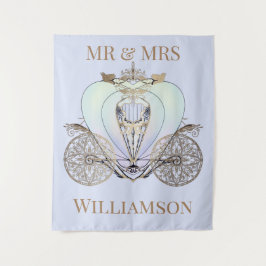 オーダーメイドのフェアリーテール コーチ タペストリー