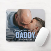 オーダーメイドのフォトキーホルダー DADDY ギフト マウスパッド (マウス)