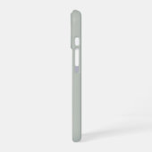 オーダーメイドのフォトコラージュ サージブルーグリーン iPhone 16ケース (左側面)