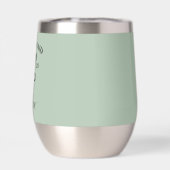 オーダーメイドのブライズメイド、 花嫁の介添え人、ザ・バッハ・タンブラー (背面)