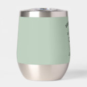 オーダーメイドのブライズメイド、 花嫁の介添え人、ザ・バッハ・タンブラー (正面)