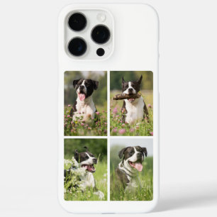 オーダーメイドのペットの犬の写真コラージュ iPhone 16 PRO MAXケース