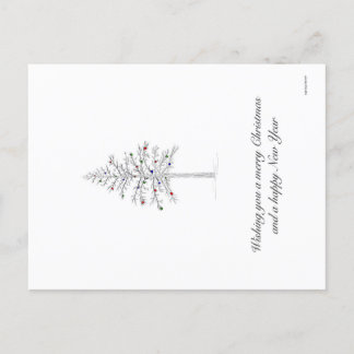 オーダーメイドのホリデーカード シーズンポストカード