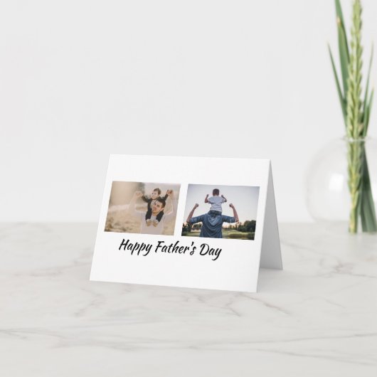 オーダーメイドのホリデーカード 案内状 (正面)