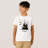 オーダーメイドのホーンテッドハウス Tシャツ (正面フル)