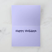 オーダーメイドのボウリング用ググリーティングカード シーズンカード (内部)