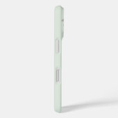 オーダーメイドのボタニカル水彩モノグラム セージグリーン Case-Mate iPhoneケース (裏面 / 右)