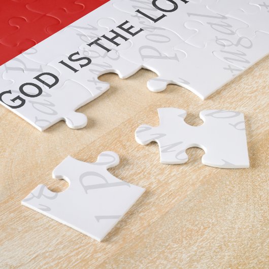 オーダーメイドのポルトガル国旗 ジグソーパズル (側面)