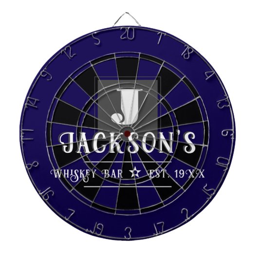 オーダーメイドのマンペーストムバー名称 ダーツボード (正面)