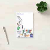 オーダーメイドのミツヴァ手紙 - スタイル4 ポストイット (オフィス)