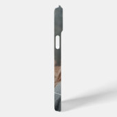 オーダーメイドのモノグラムとハート Case-Mate iPhoneケース (裏面 / 右)