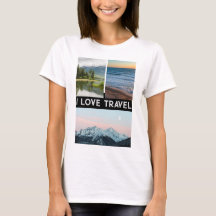オーダーメイドのユニークなフォトコラージュTシャツ