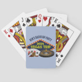 オーダーメイドのラスベガス新婚旅行カジノツアー トランプ (裏面)