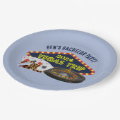 オーダーメイドのラスベガス新婚旅行カジノツアー ペーパープレート (アングル)