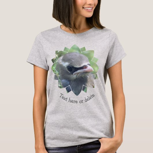 オーダーメイドのレンジャクの赤ちゃん Tシャツ (正面)