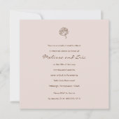 オーダーメイドのローズ招待状 招待状 (正面)