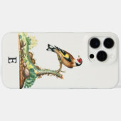 オーダーメイドのヴィンテージ ゴシキドリ モノグラムイニシャル Case-Mate iPhoneケース (裏面 (横))
