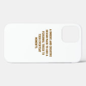 オーダーメイドの丈夫なiPhone 12ケース Case-Mate iPhoneケース (裏面 (横))