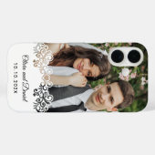 オーダーメイドの写真入り結婚祝いギフト Case-Mate iPhoneケース (裏面 (横))