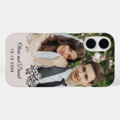 オーダーメイドの写真入り結婚祝いギフト Case-Mate iPhoneケース (裏面 (横))