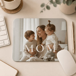 オーダーメイドの写真入りMOMデスクマウスパッド マウスパッド