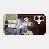オーダーメイドの写真1枚で作るカスタムデザイン iPhone 16ケース (裏面横)