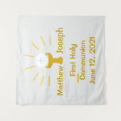 オーダーメイドの初めての聖体拝領 タペストリー (正面)