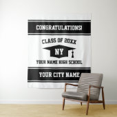 オーダーメイドの卒業パーティー写真撮影用背景 タペストリー (インサイチュ)