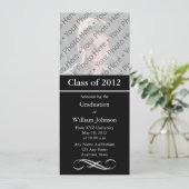 オーダーメイドの卒業発表 案内状 (スタンド正面)