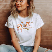 オーダーメイドの叔母の年の設立 Tシャツ