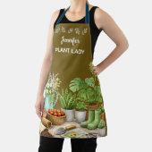 オーダーメイドの可愛いPlant Lady 庭園 エプロン (インサイチュ)