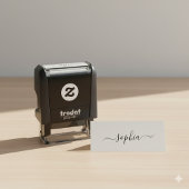 オーダーメイドの名前入り自動インキスタンプ セルフインキングスタンプ
