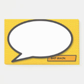 オーダーメイドの吹き出しでコミック風に！ ポストイット (正面)
