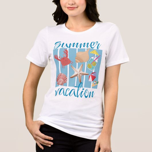 オーダーメイドの夏休み トライブレンドＴシャツ (正面)